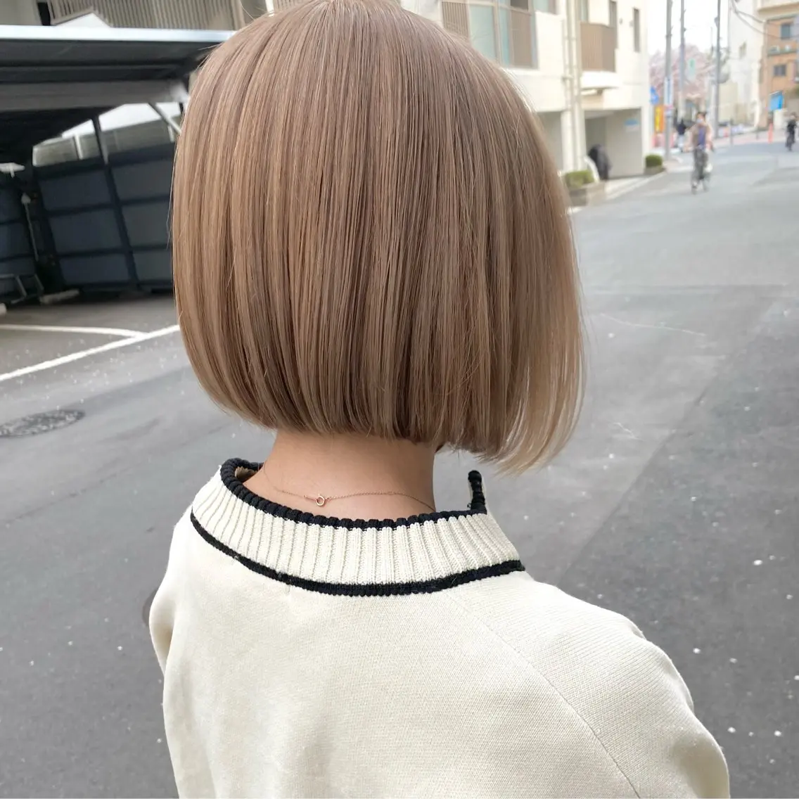 ショート ⭐️横浜ブリーチ特化 美容師　堤涼⭐️のヘアスタイル