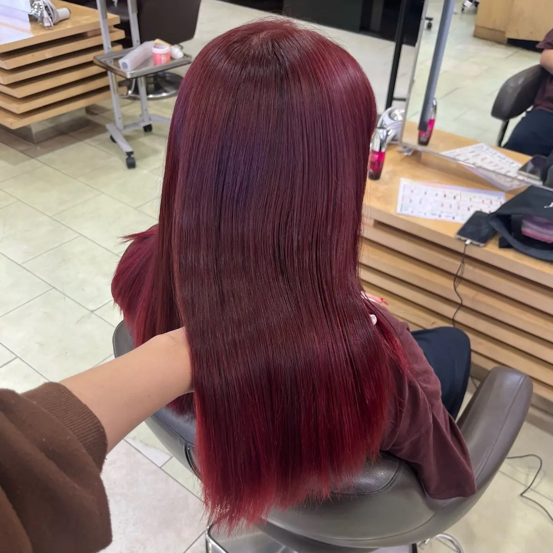 ロング カラー カット ヘアカラー ヘアセット/透明感 カラー/あんりんのその他イメージ