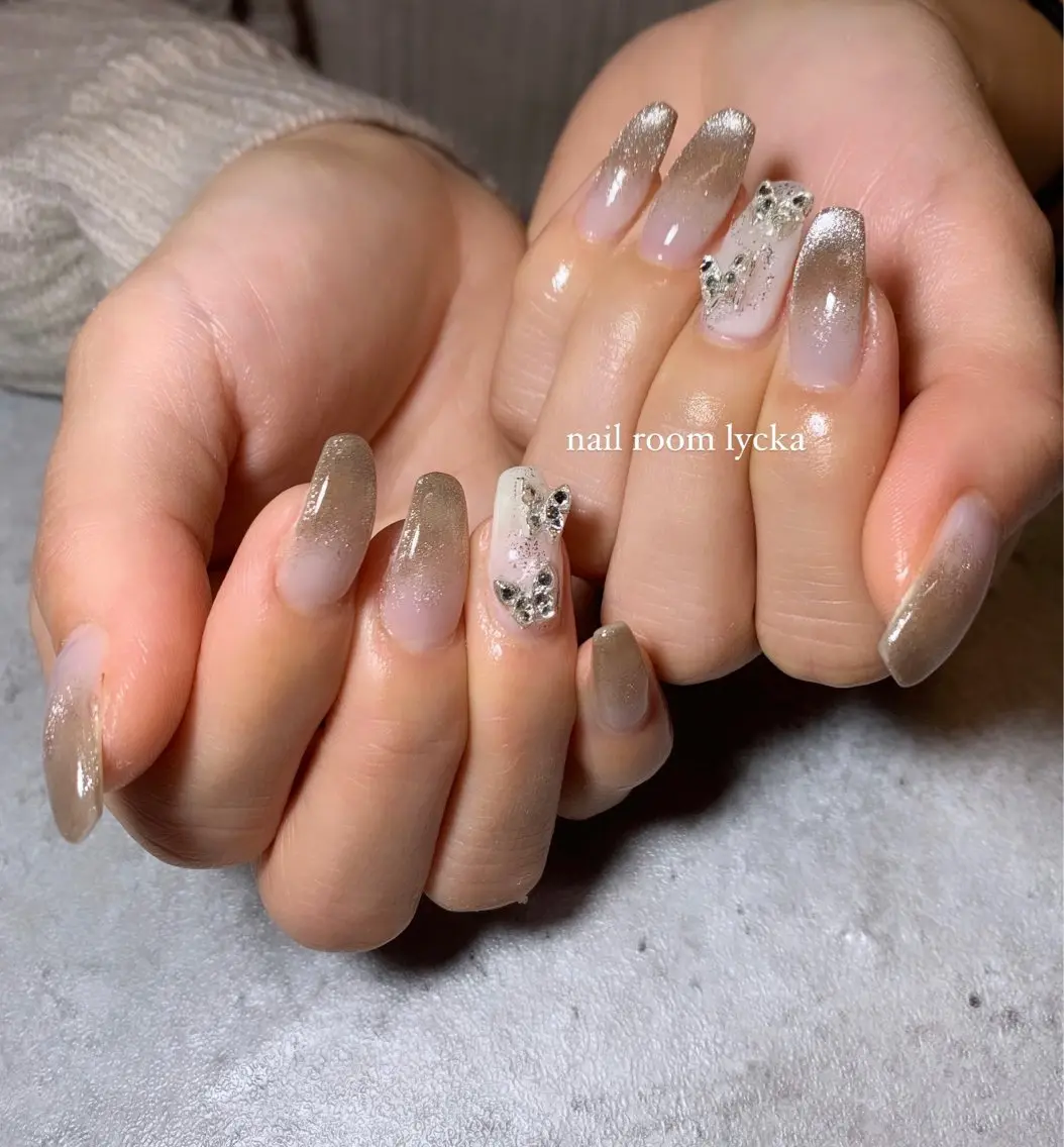 ネイル ネイルルームリッカ 𝐦𝐚𝐲𝐮のネイルデザイン