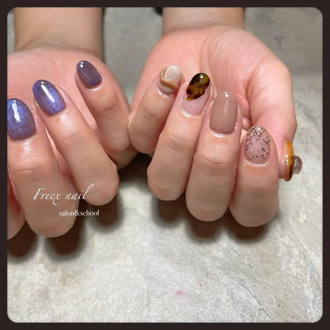 ネイル ハンドネイル フットネイル freex nail /ニュアンス/個性派のネイルデザイン