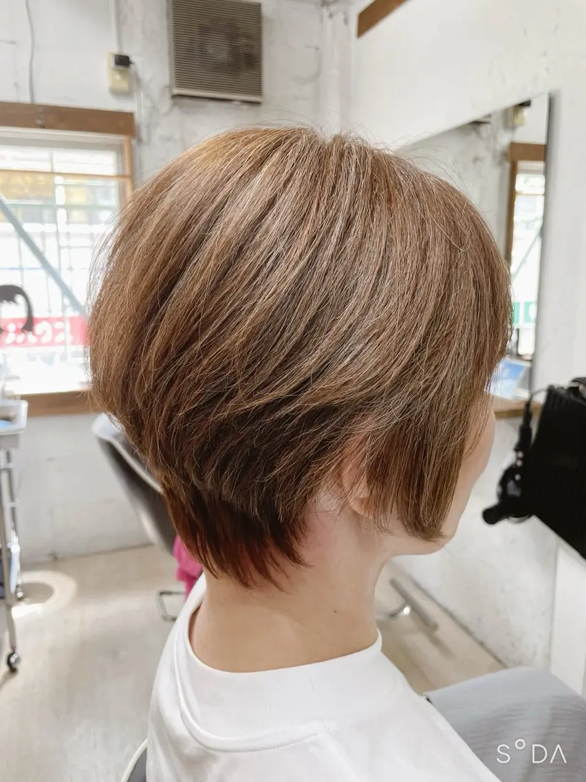 ショート カット 髪質改善shoma mikiのヘアスタイル