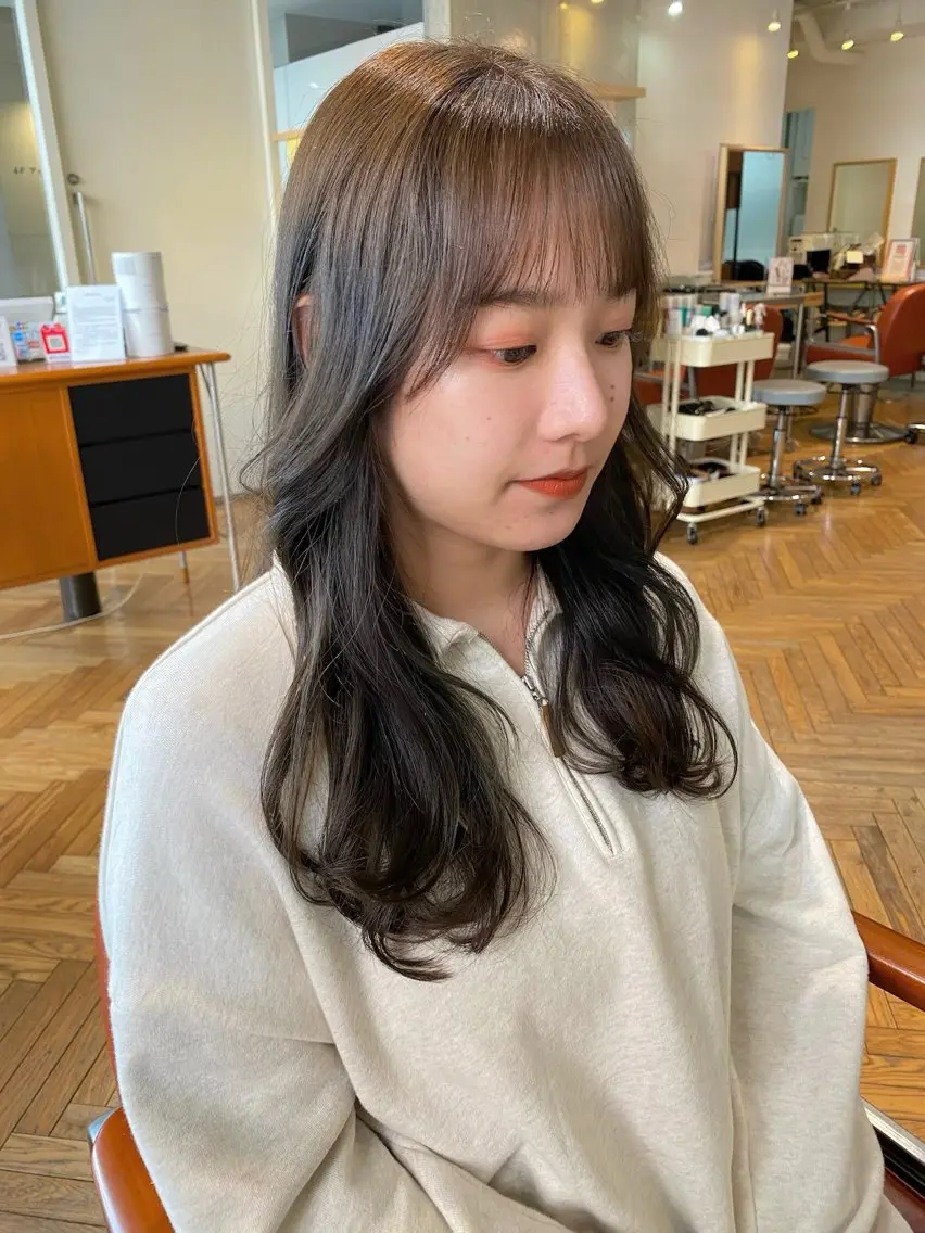 セミロング 鈴木 悠史のヘアスタイル