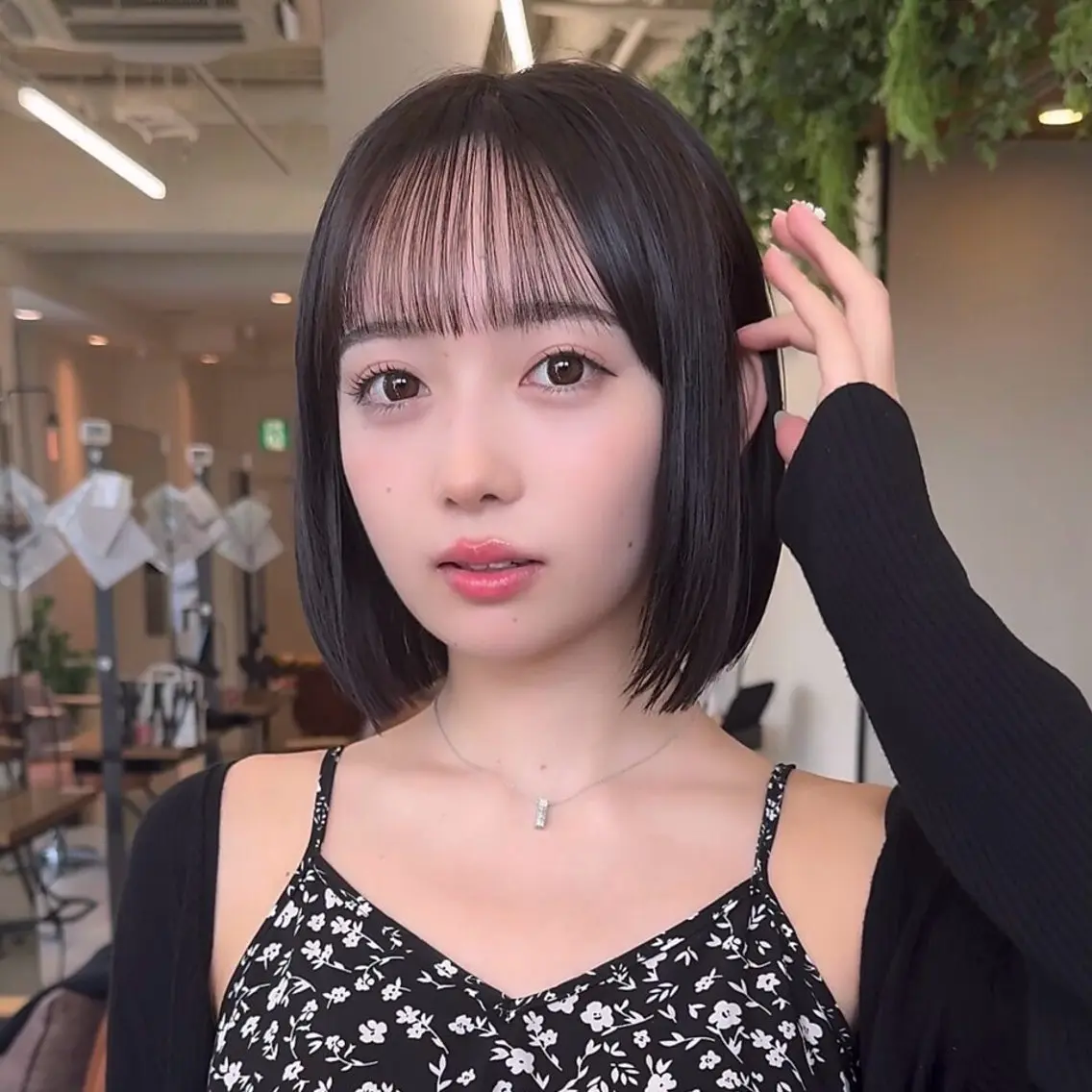 ショート カット ヘアカラー トリートメント きら🎀ボブ/ 透明感カラーのヘアスタイル
