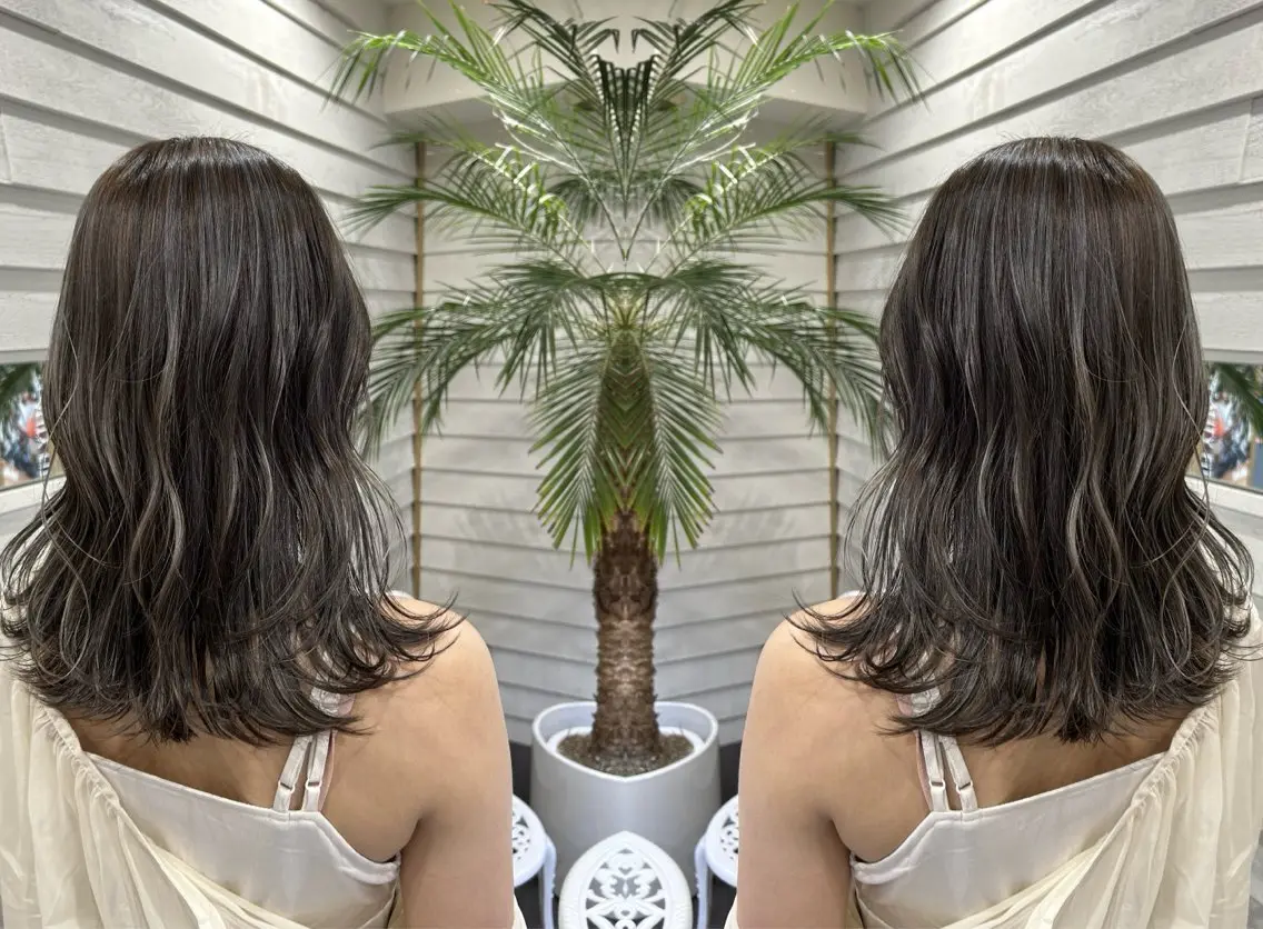 🌸レディースカット＋美容室限定トリートメント付き🌸スタイル・長さ要相談🌸の写真