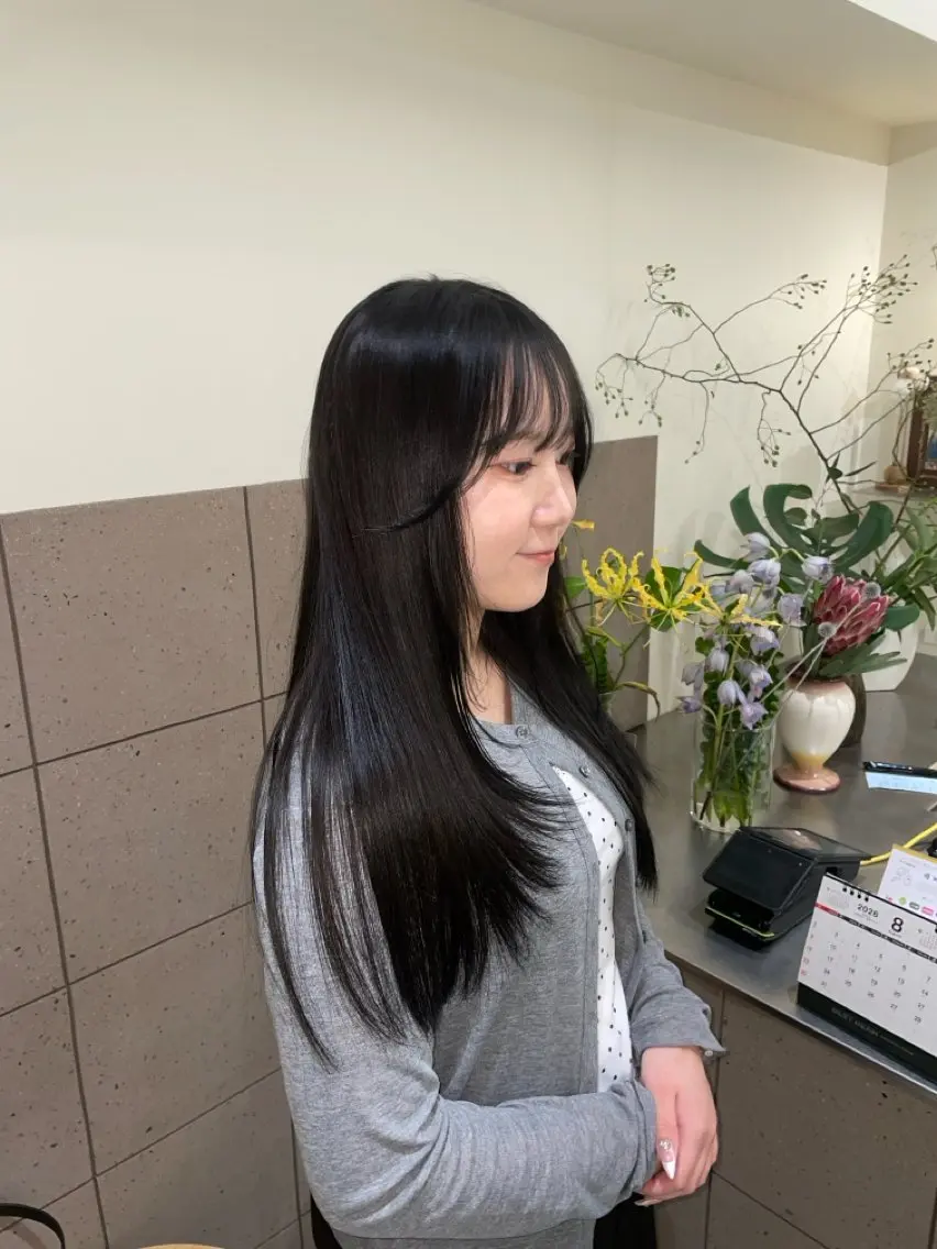 ロング カラー ヘアカラー JURI /HUIのヘアスタイル