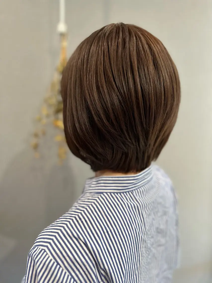 ショート ウルフカット カット ヘアカラー トリートメント K Harukaのヘアスタイル