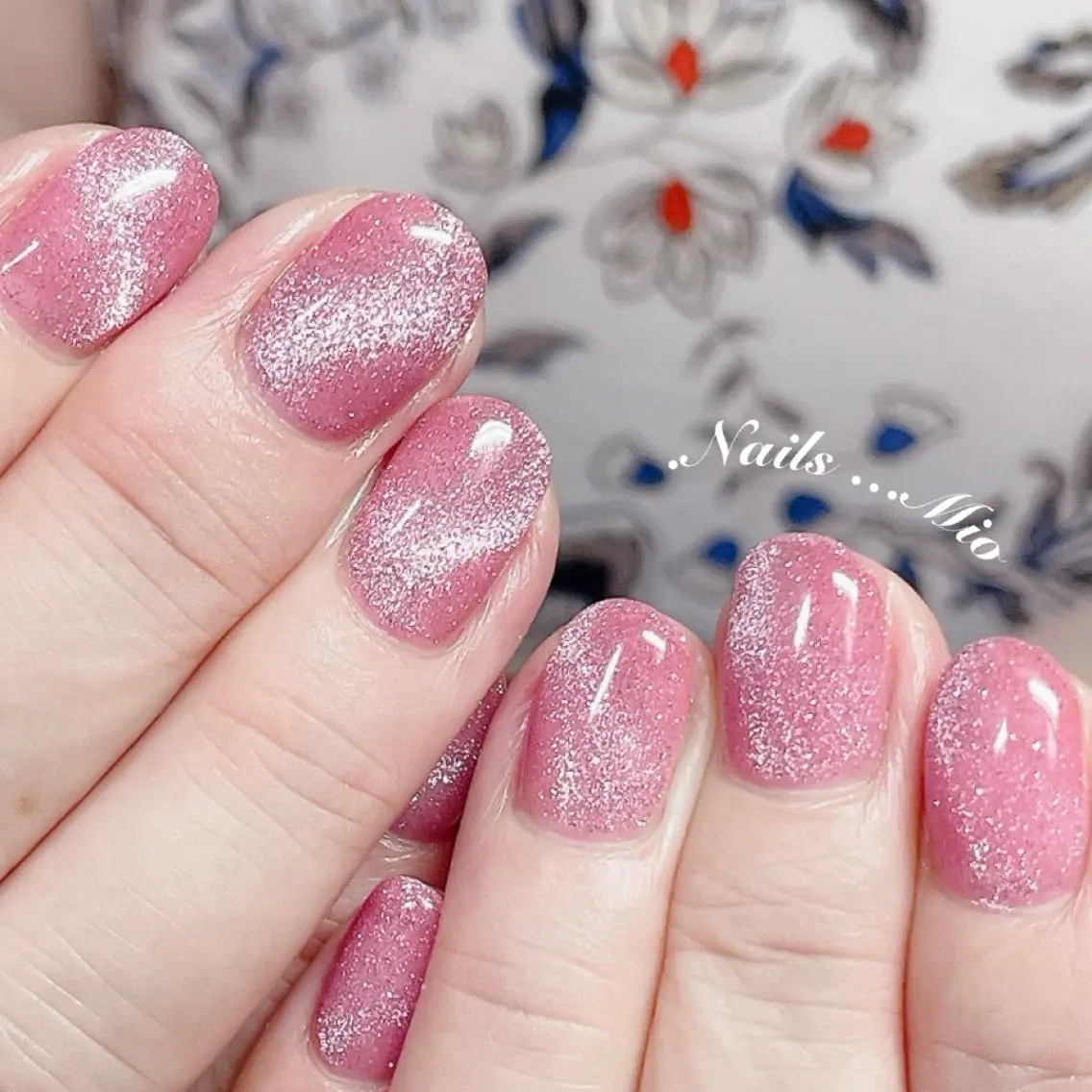 ネイル ジェルネイル マグネットネイル .Nails Mio 赤羽西ネイルサロンのネイルデザイン