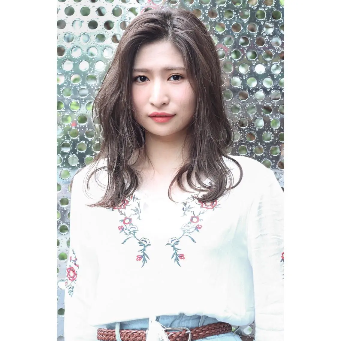 セミロング EIGHT plum TOKIOリミテッドのヘアスタイル