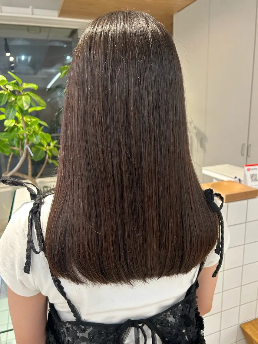 セミロング カット トリートメント ⭐️上田 悠⭐️のヘアスタイル