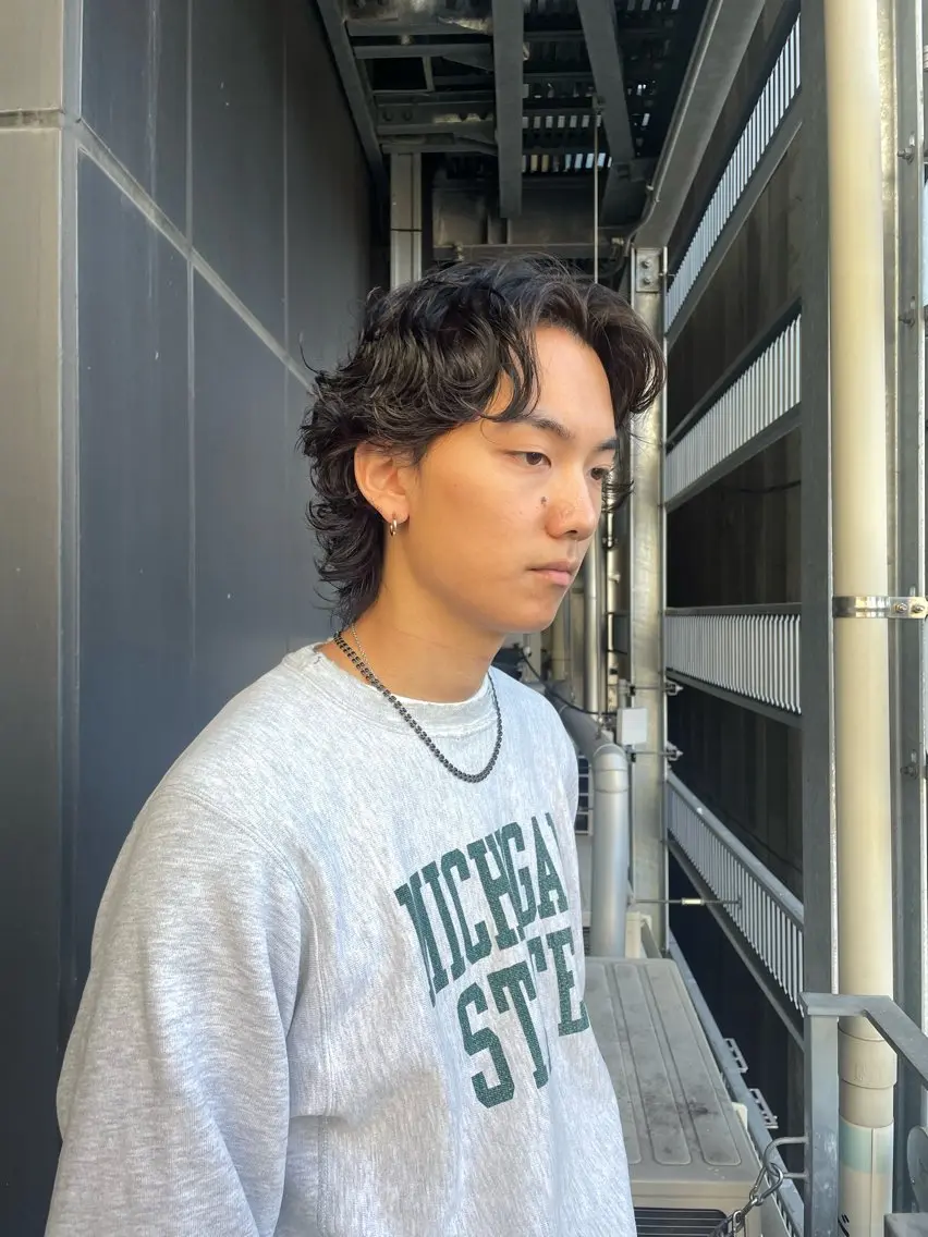 【🌈センターパートスタイル限定🌈】メンズカット+プチスパの写真