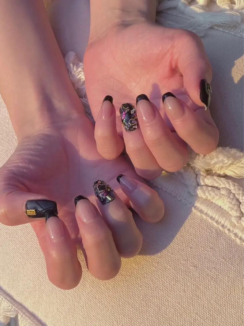 ネイル フレンチネイル ハンドネイル Hare nailのネイルデザイン