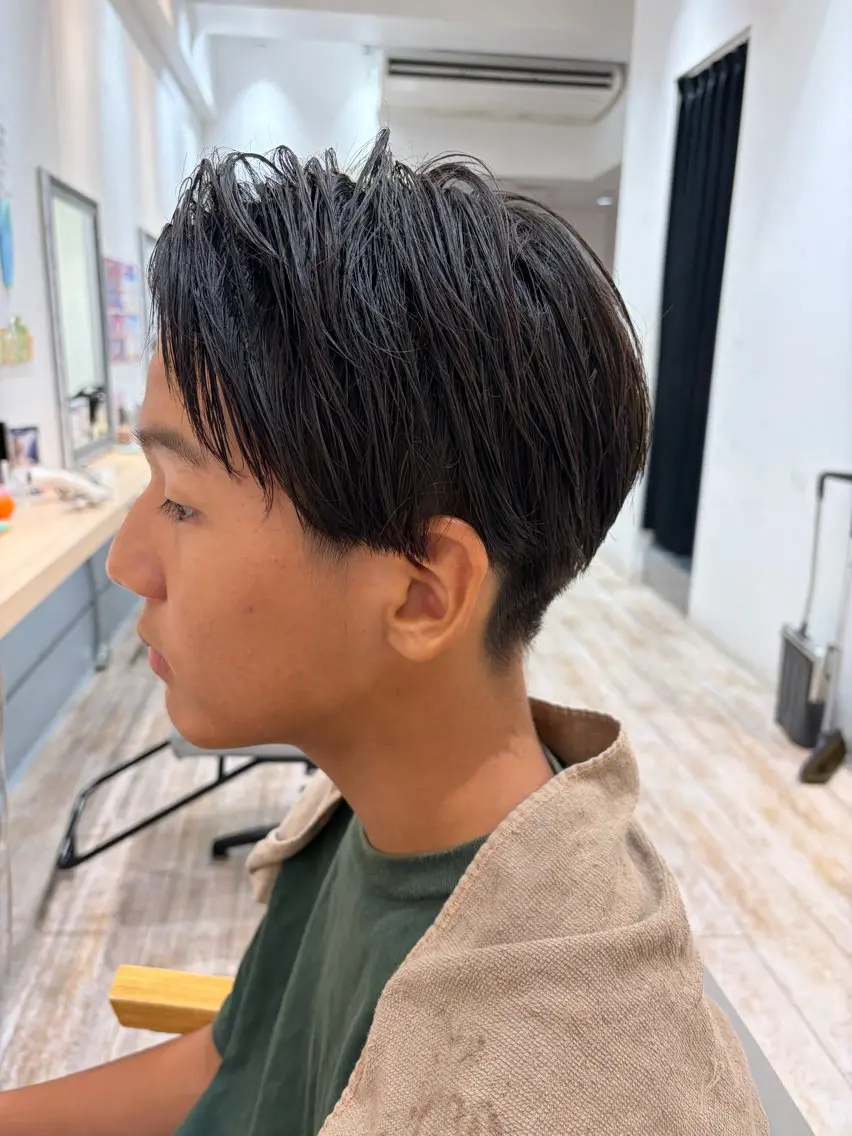 メンズ カット 片山 森尊のヘアスタイル