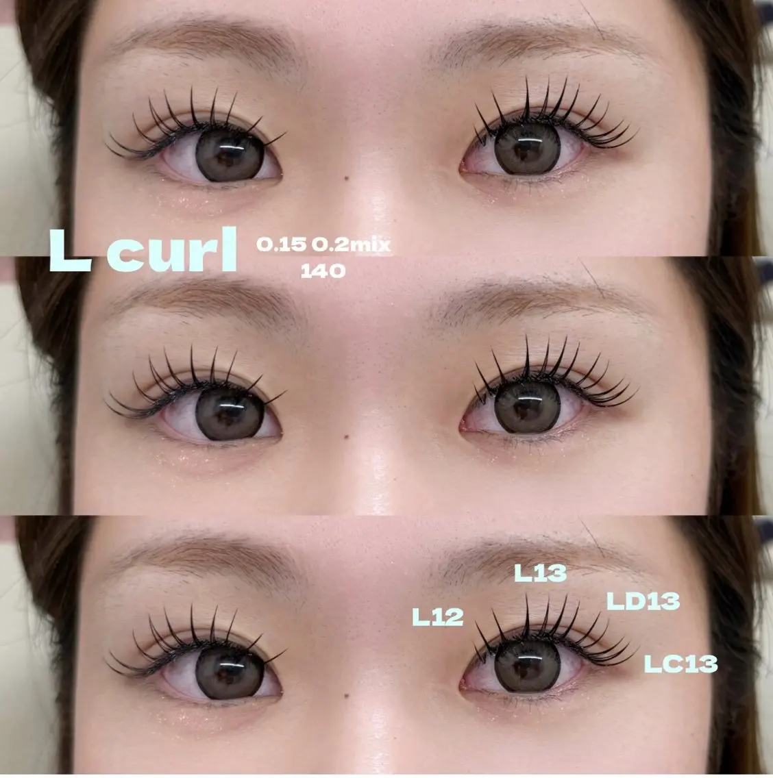 マツエク・マツパ Lカール マツエク yurika .のマツエク・マツパデザイン