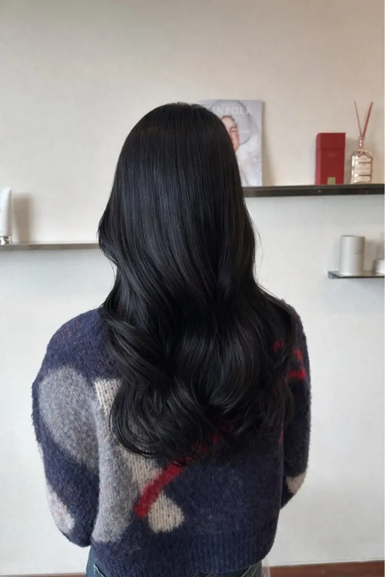 ロング カラー 透明感カラー ヘアカラー トリートメント ShowBit ／mioのヘアスタイル