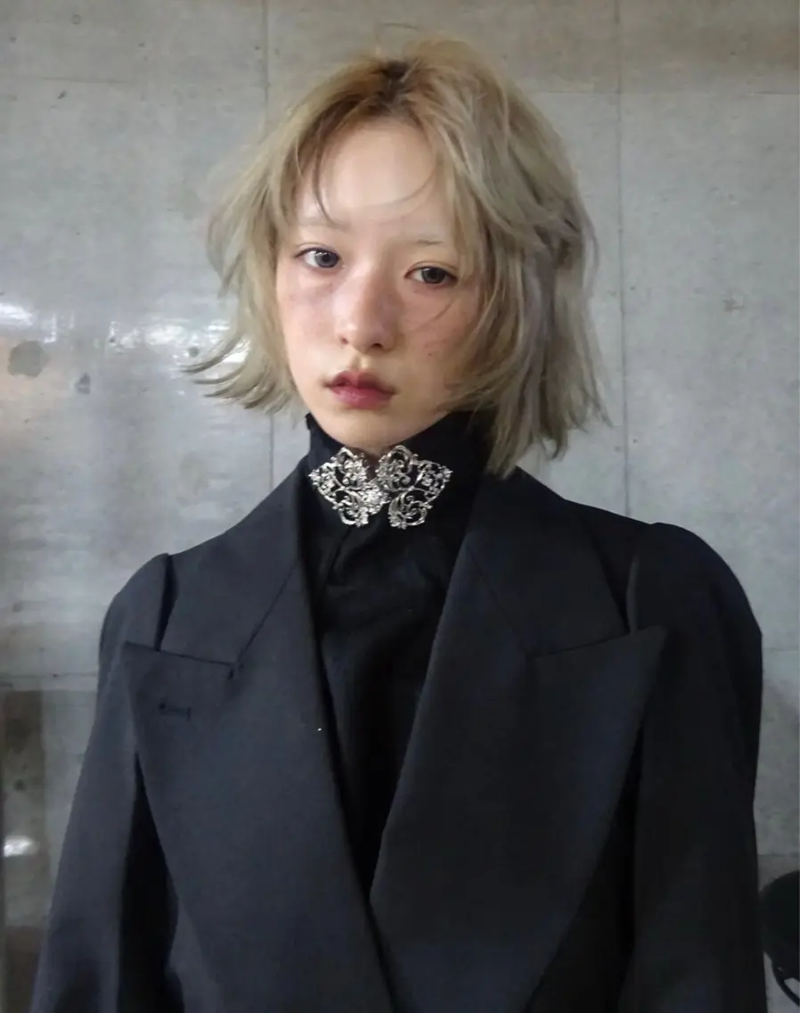 ショート カラー ヘアアレンジ ヘアカラー Tei /ileのヘアスタイル