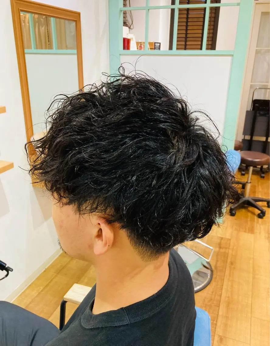 パーマ メンズ カット パーマ 🌈メンズ特化 大滝　宜史🌈のヘアスタイル