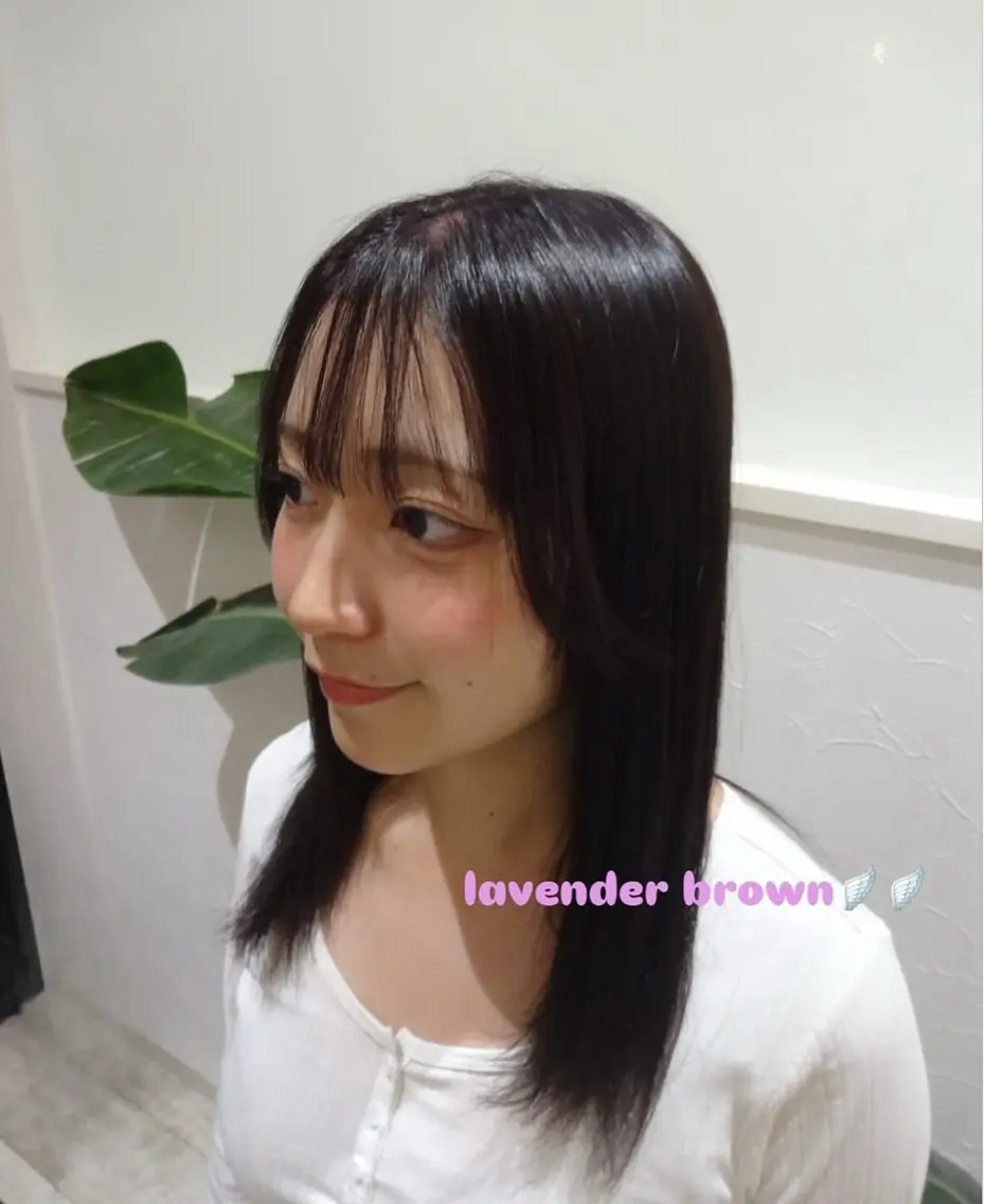 カラー ヘアカラー 島崎 夏希のヘアスタイル