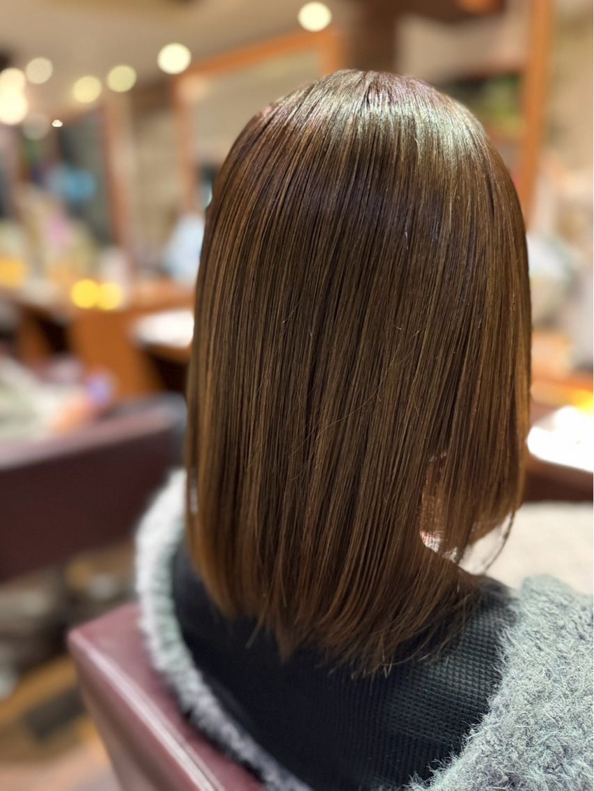 カラー ヤマダ トモナ 🍒🫧‪のヘアスタイル