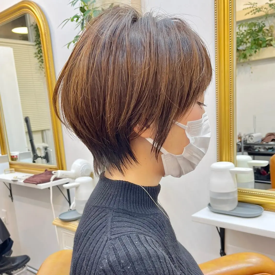 ショート 長谷川 駿のヘアスタイル