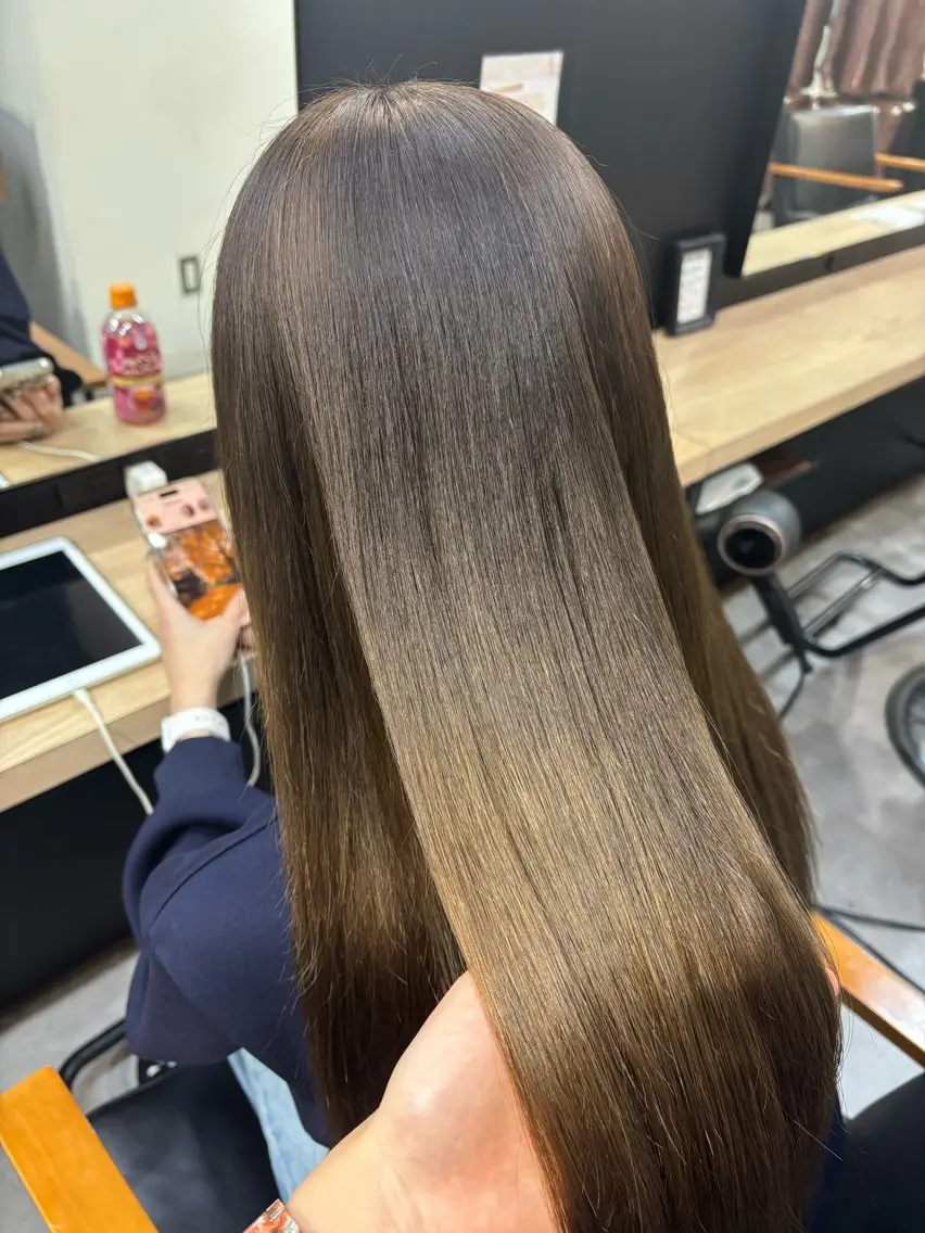 カラー 田中澪🩵ྀི /giinii横浜のヘアスタイル