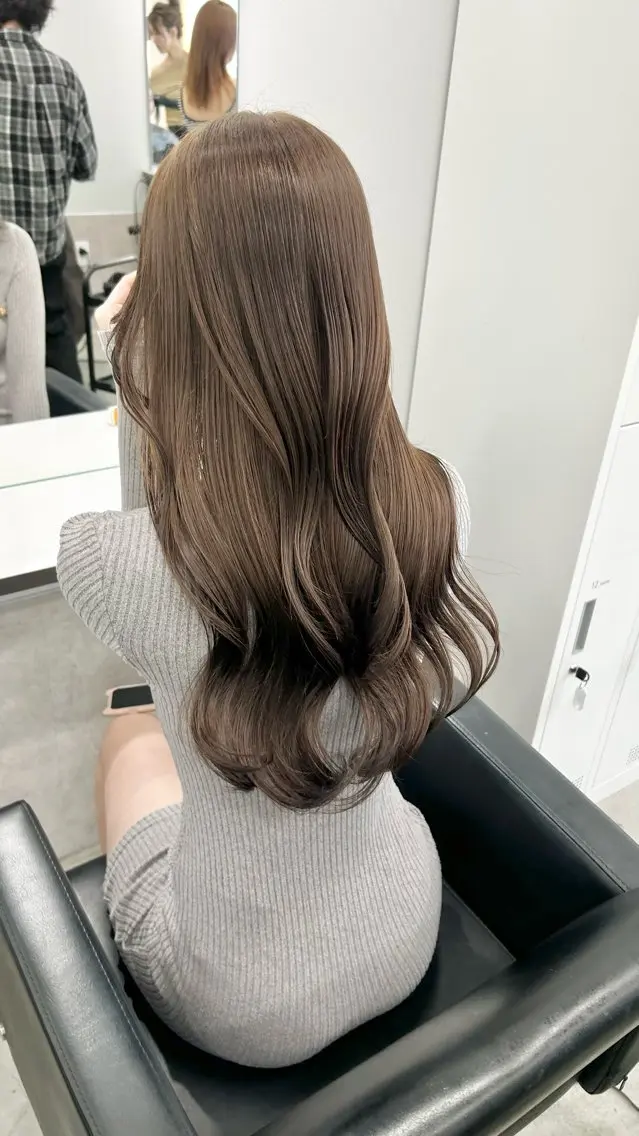 カラー ヘアカラー トリートメント GiseL ハイトー ンSa_ya🎀のヘアスタイル
