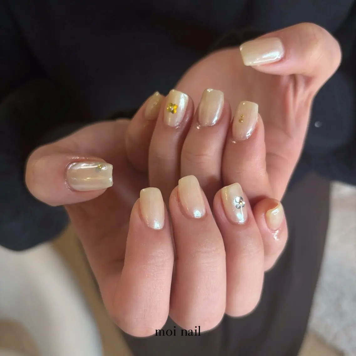 ネイル ハンドネイル moi nail ˙⋆.˚のネイルデザイン