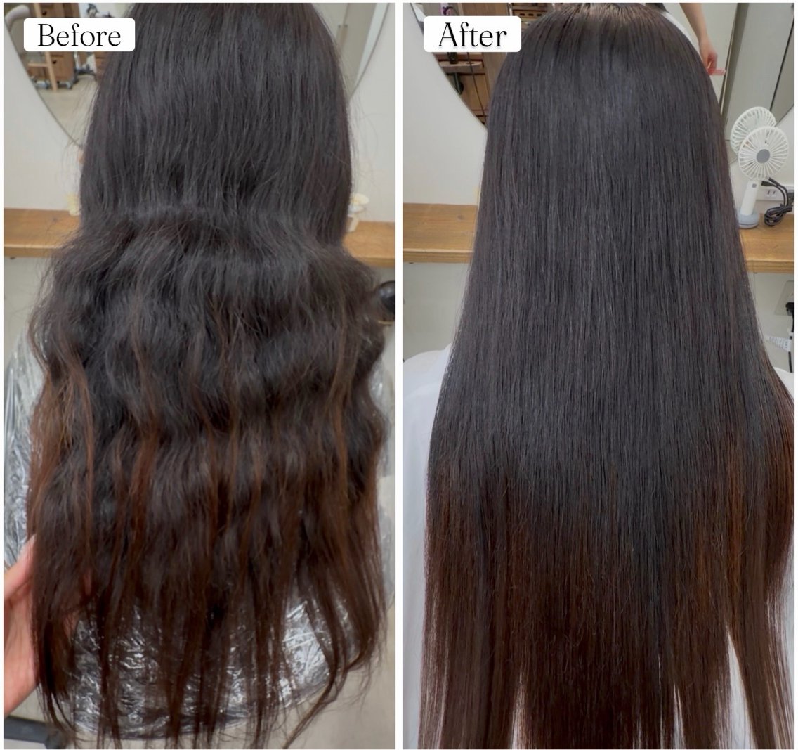 ロング 縮毛矯正 Miku ミクのヘアスタイル