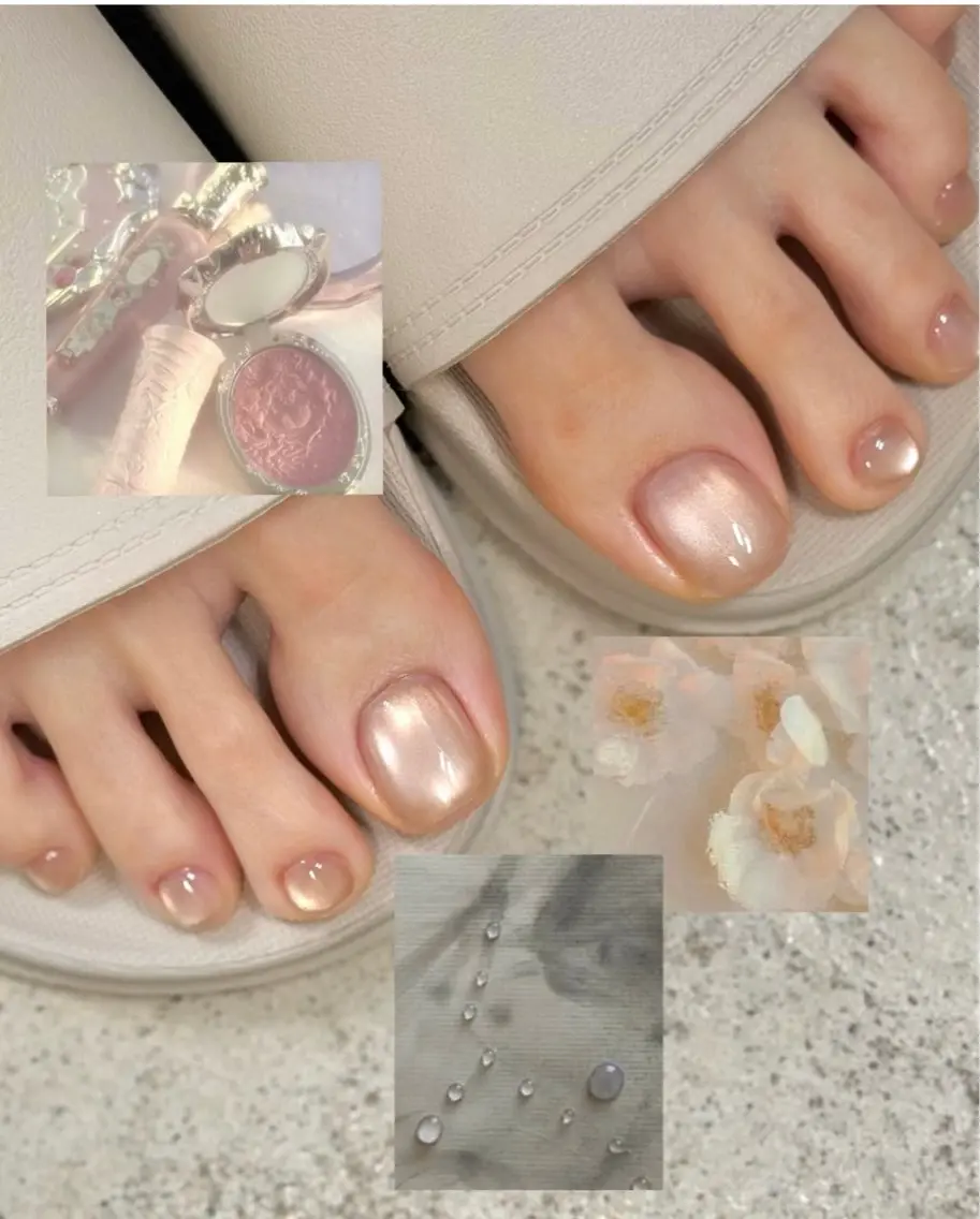 💃🏽フット✨キラキラフラッシュ or 👠人気マグネットネイル¥5,980の写真