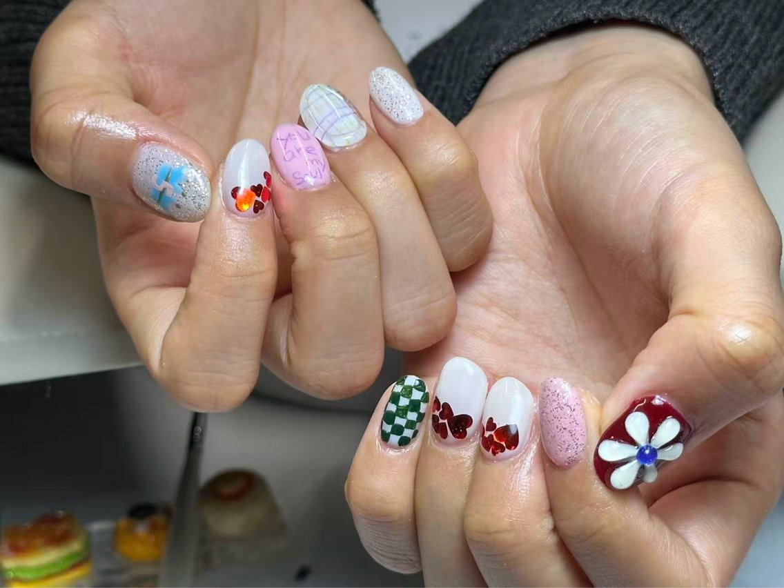 ネイル アートネイル 韓国ネイル 持ち込み ニュアンスネイル ワンカラーネイル ハンドネイル ハンドケア イブ ネイリのネイルデザイン