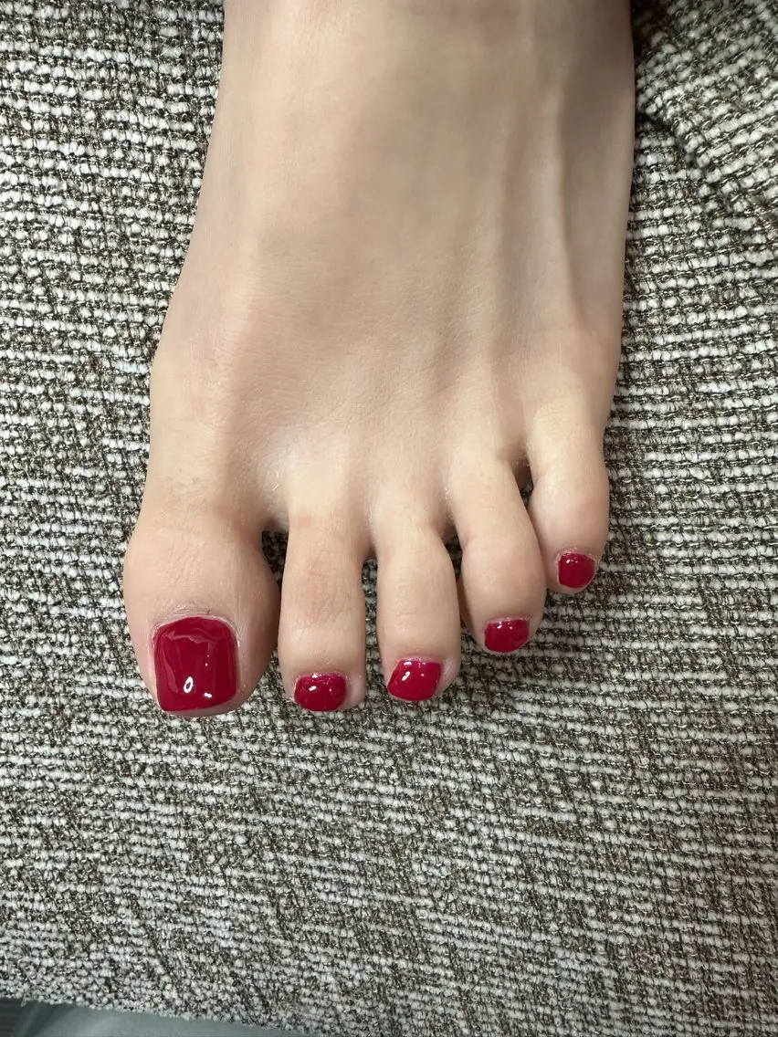 フット ワンカラーの写真