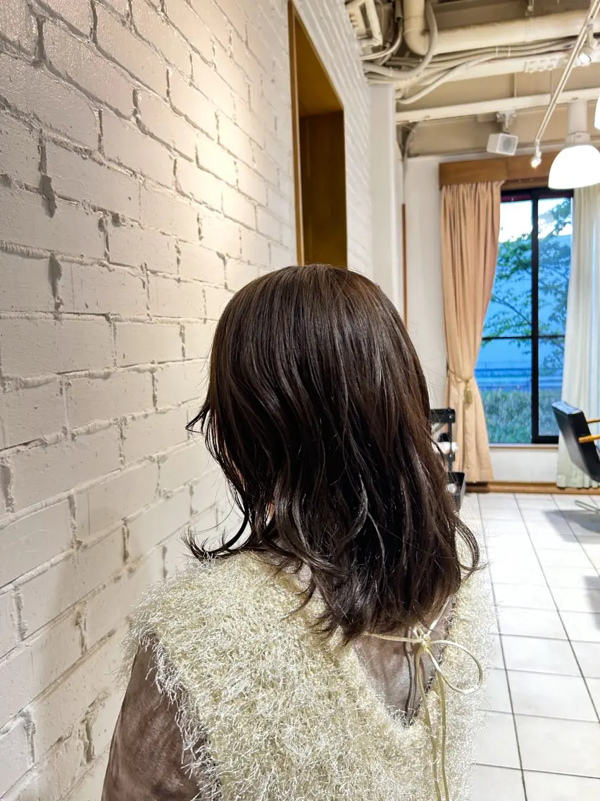 カラー 透明感カラー nagisa 🌿のヘアスタイル