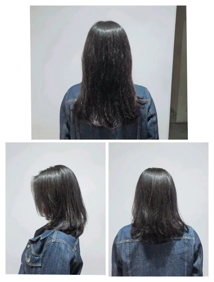 ミディアム 和佐 ももえのヘアスタイル