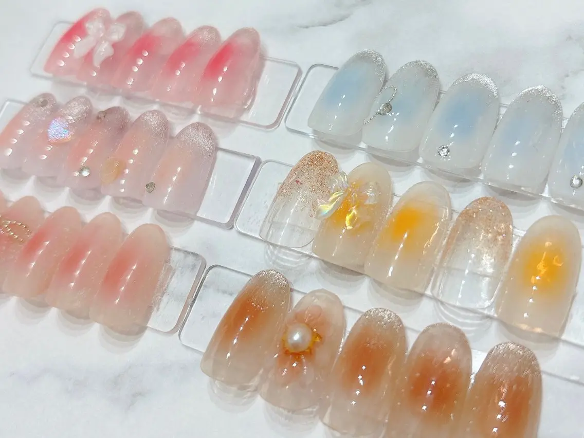 オフあり⭕️【NEW】チークネイル×マグネット❣️の写真