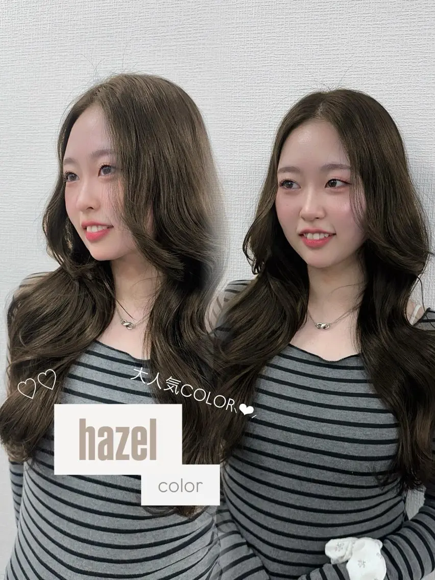 ロング カラー カット ヘアカラー 上品モテヘア🩶 karen🩶のヘアスタイル
