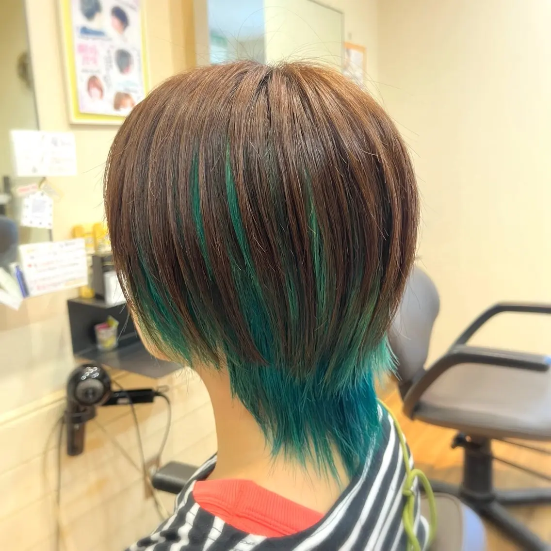 ショート ウルフカット カット トリートメント 森山 雄太のヘアスタイル