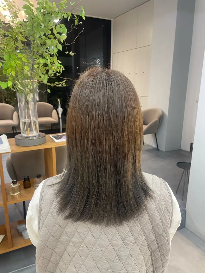 カラー ベージュカラー オリーブベージュ ヘアカラー wuvhair/ じゅりのヘアスタイル