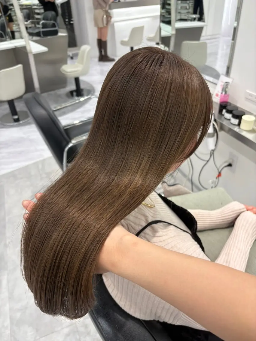 ミディアム カラー ヘアカラー Parve Mix/ 平 奈果🎀のヘアスタイル