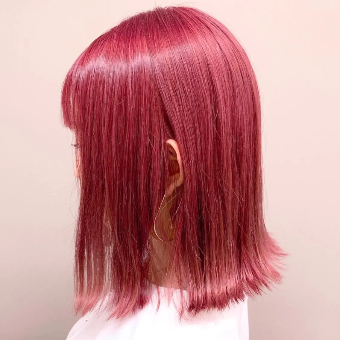 カラー ヘアカラー ヘアセット ブリーチ縮毛矯正飛我 韓国ヘア🫧のヘアスタイル