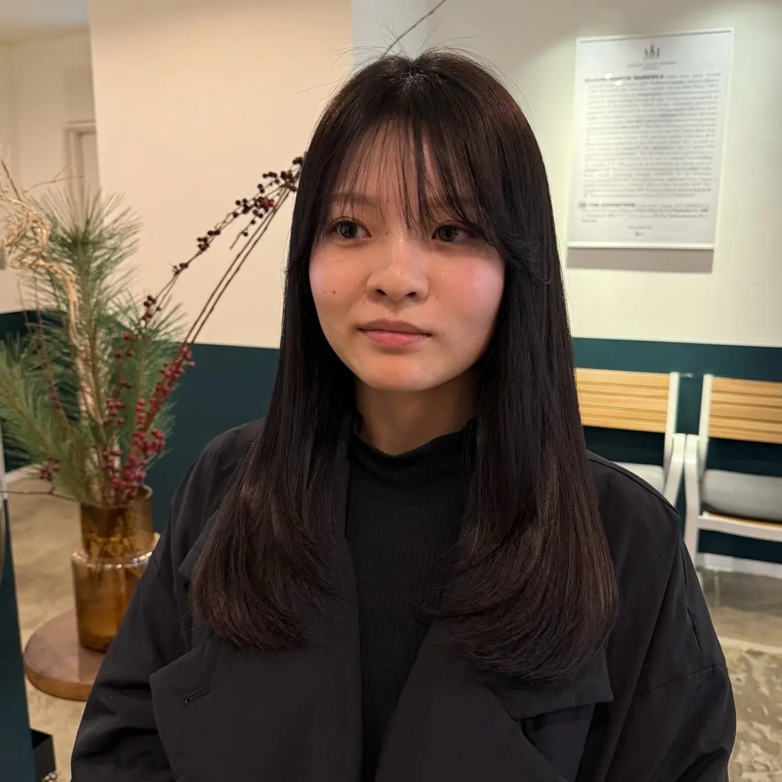 ロング カラー カット トリートメント mizu🐾 hair braceのヘアスタイル