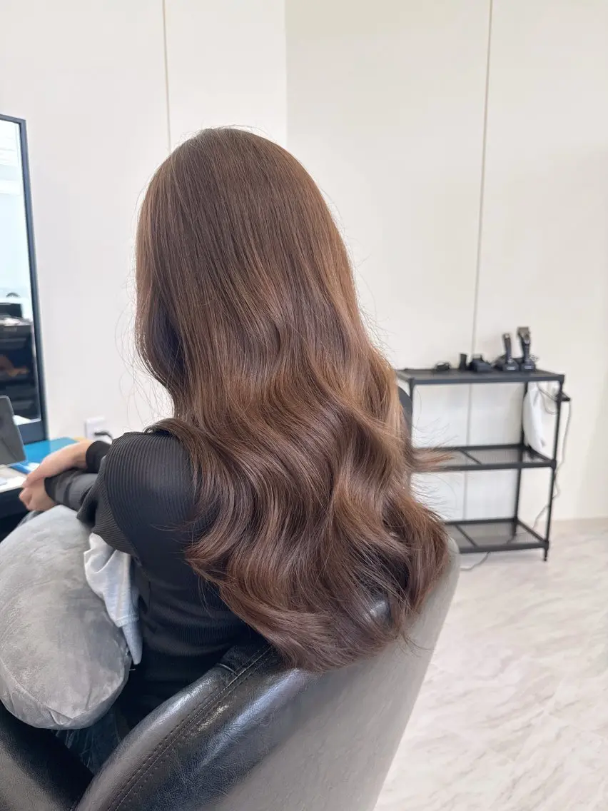 ロング カット ヘアカラー トリートメント MILLIA滑川店/ みきやのヘアスタイル