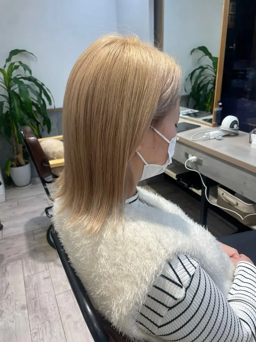 ショート カラー 後藤 舞衣のヘアスタイル