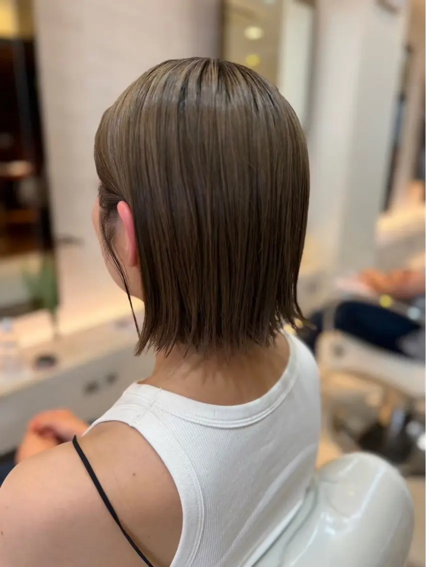 【bob❤️‍🔥】カット✂️+クレンジングシャンプー🧴¥7500→¥3500の写真