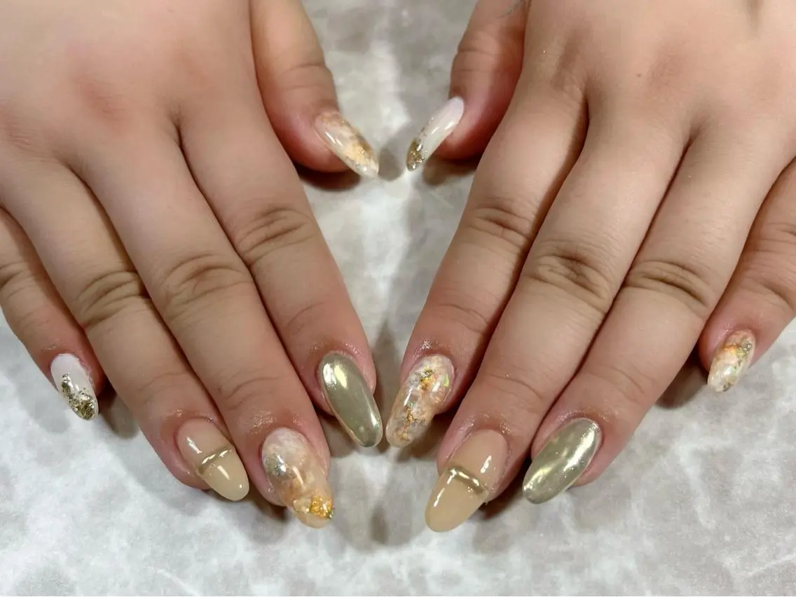 ネイル Nail Salon Champ🐾のネイルデザイン