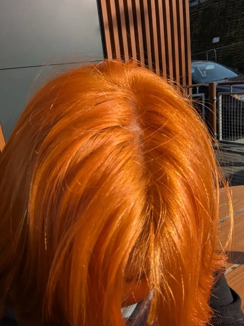 ロング カラー ヘアカラー momona english okのヘアスタイル