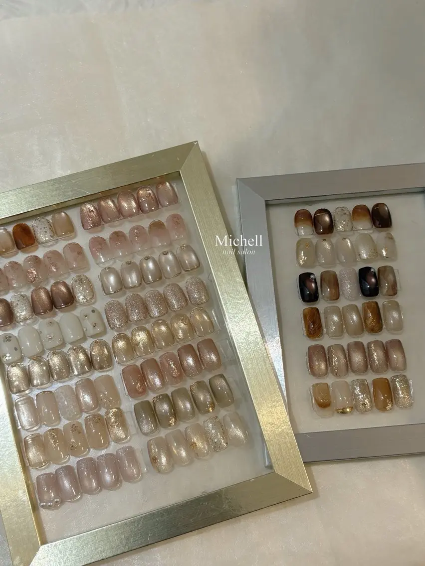 ネイル マグネットネイル ニュアンスネイル ハンドネイル Michell_ dianaのネイルデザイン
