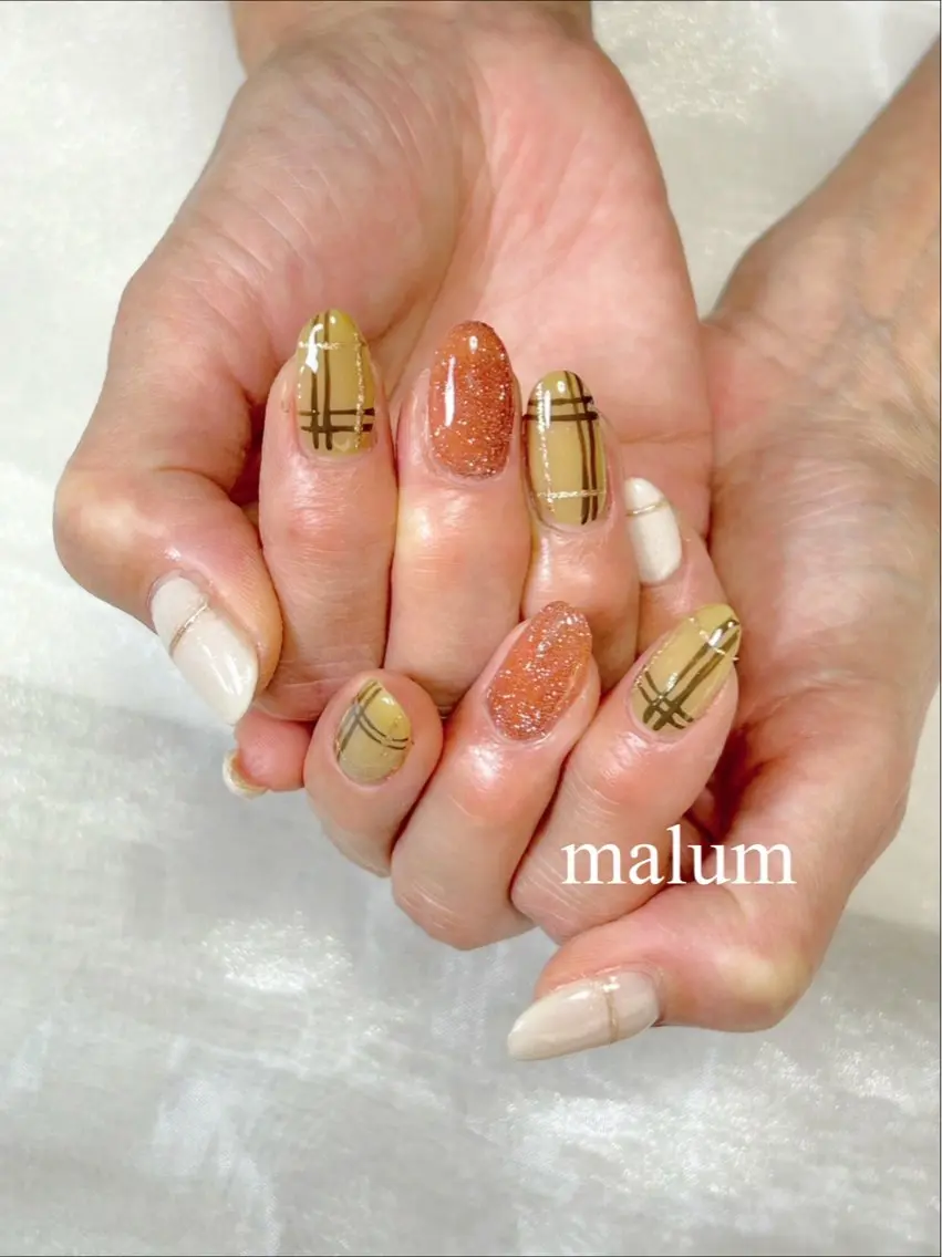 ネイル ハンドネイル malum nailのネイルデザイン