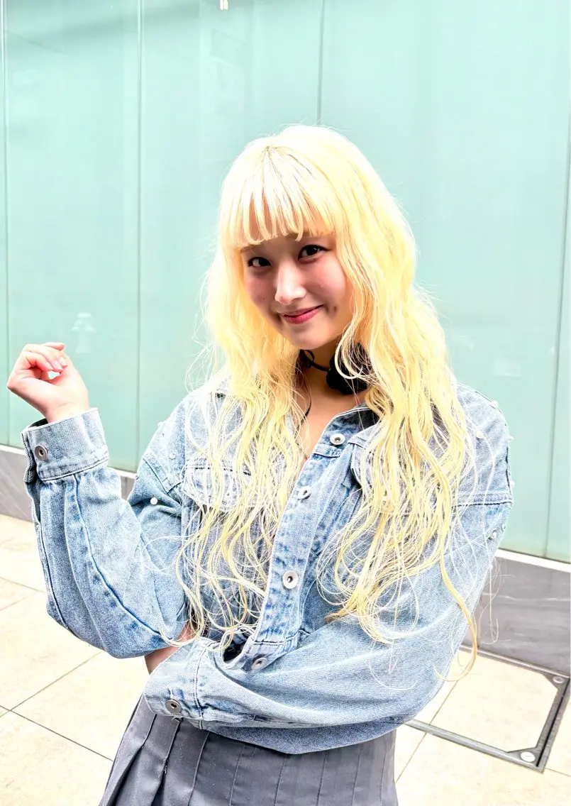 ロング トリートメント 梅雨対策すぐ巻ける ☔️縮毛矯正勝倉　麗のヘアスタイル