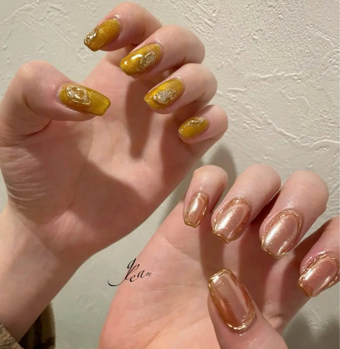 ネイル ハンドネイル gleam✴︎ sayakaのネイルデザイン