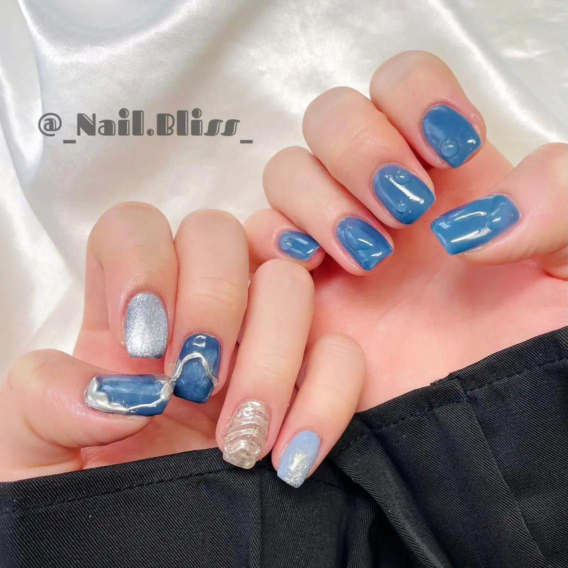 ネイル ニュアンスネイル ハンドネイル NAIL BLISSのネイルデザイン