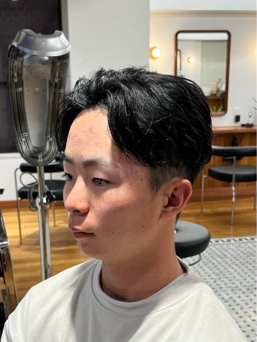 ショート メンズ カット メンズカット✂️ スキンフェード伊藤陸のヘアスタイル